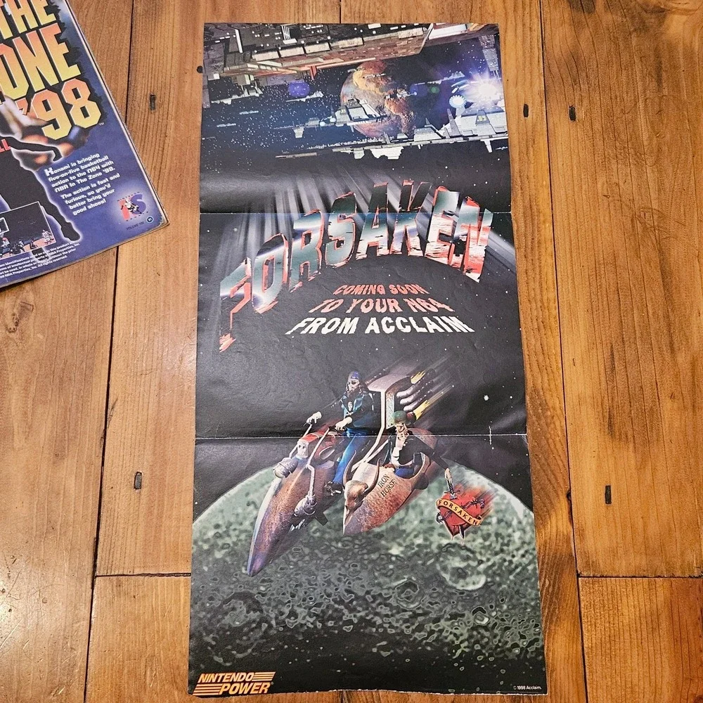 Nintendo Power Vol. 106 March 1998 Magazine Quake N64 + Poster